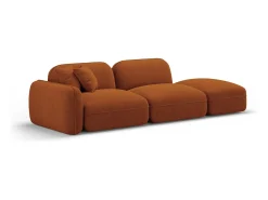CXL by Christian Lacroix - Sofá modular direito "Lucien" 3 lugares em veludo - 295x90x70cm^ Sofá