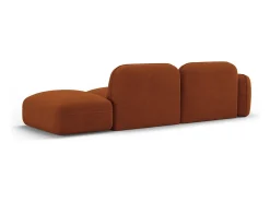 CXL by Christian Lacroix - Sofá modular direito "Lucien" 3 lugares em veludo - 295x90x70cm^ Sofá