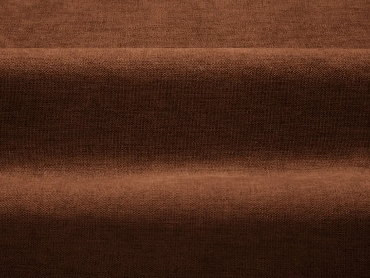 CXL by Christian Lacroix - Sofá modular "Maurie" 4 lugares em tecido chenille tijolo - 264x107x90cm^ Sofá