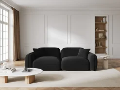 CXL by Christian Lacroix - Sofá modular "Lucien" 3 lugares em veludo - 230x90x70cm^ Sofá