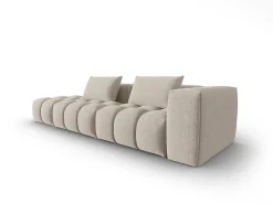 CXL by Christian Lacroix - Sofá modular virado para a esquerda "Lorella" 3 lugares em tecido estrutural areia - 265x85x70cm^ Sofá