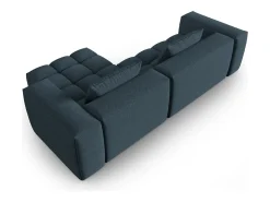CXL by Christian Lacroix - Sofá modular de canto direito "Lorella" 3 lugares em tecido estrutural - 260x145x70cm^ Sofá
