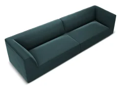 CXL by Christian Lacroix - Sofá "Charles" 4 lugares em veludo - 302x93x69cm^ Sofá