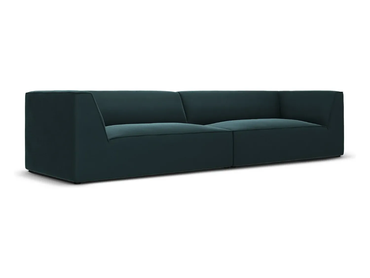 CXL by Christian Lacroix - Sofá "Charles" 4 lugares em veludo - 302x93x69cm^ Sofá