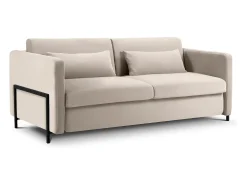 CXL by Christian Lacroix - Sofá-cama "Yanis" 2 lugares em veludo - 182x102x80cm^ Sofá