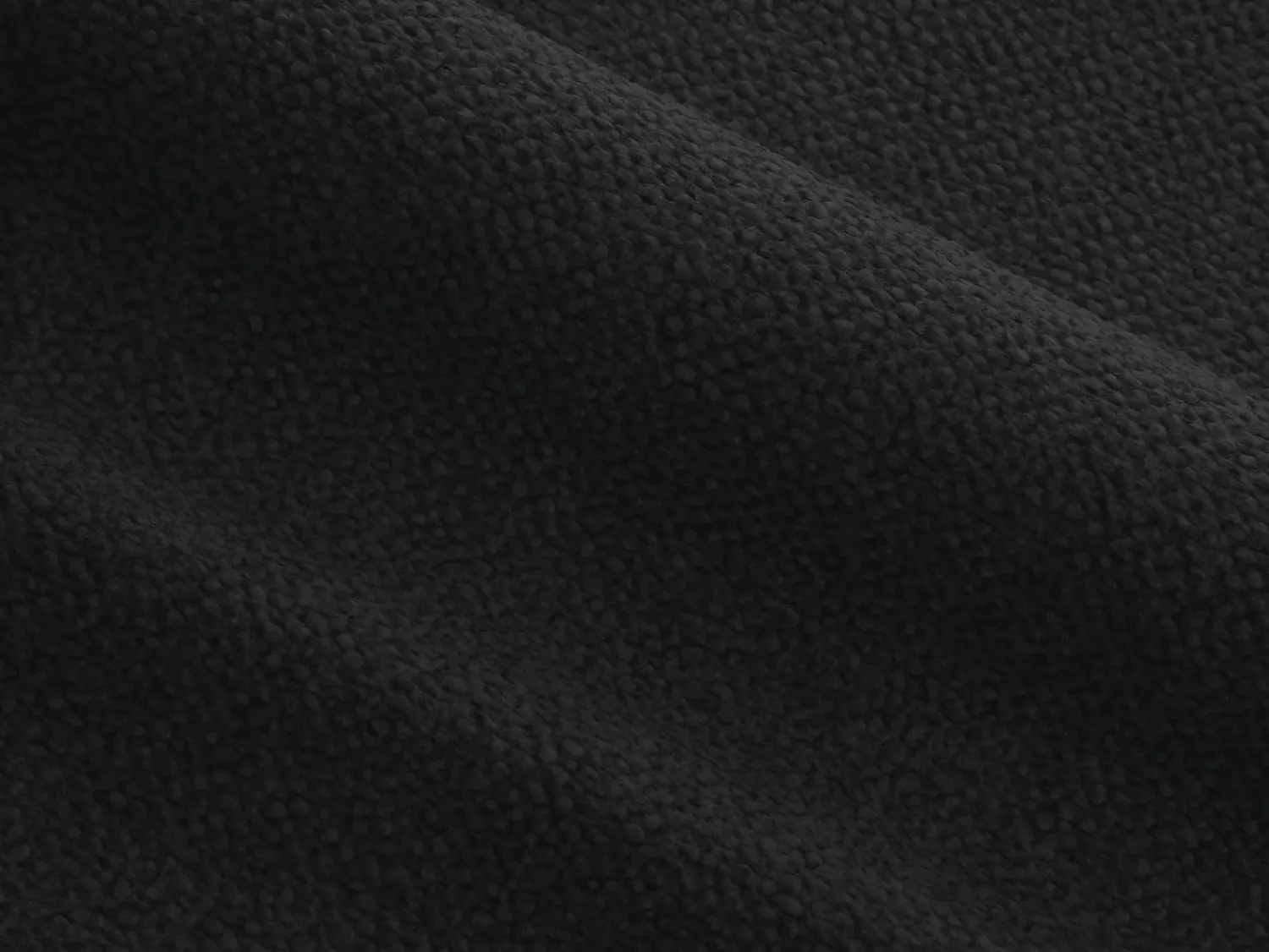 Discount CXL by Christian Lacroix - Sofá modular direito "Lucien" 3 lugares em veludo carvão - 295x90x70cm Cinza antracite