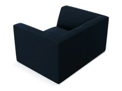 Poltrona*CXL by Christian Lacroix - Poltrona "Charles" em veludo - 120x92x69cm Azul escuro
