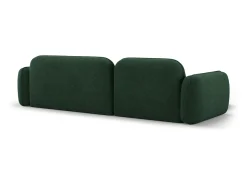 Sofá|CXL by Christian Lacroix - Sofá modular de canto esquerdo "Lucien" 4 lugares em veludo - 275x165x70cm Verde
