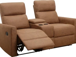 Loft24 Daoulas Cadeirão duplo reclinável Denim^ Poltrona