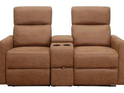 Loft24 Daoulas Cadeirão duplo reclinável Denim^ Poltrona