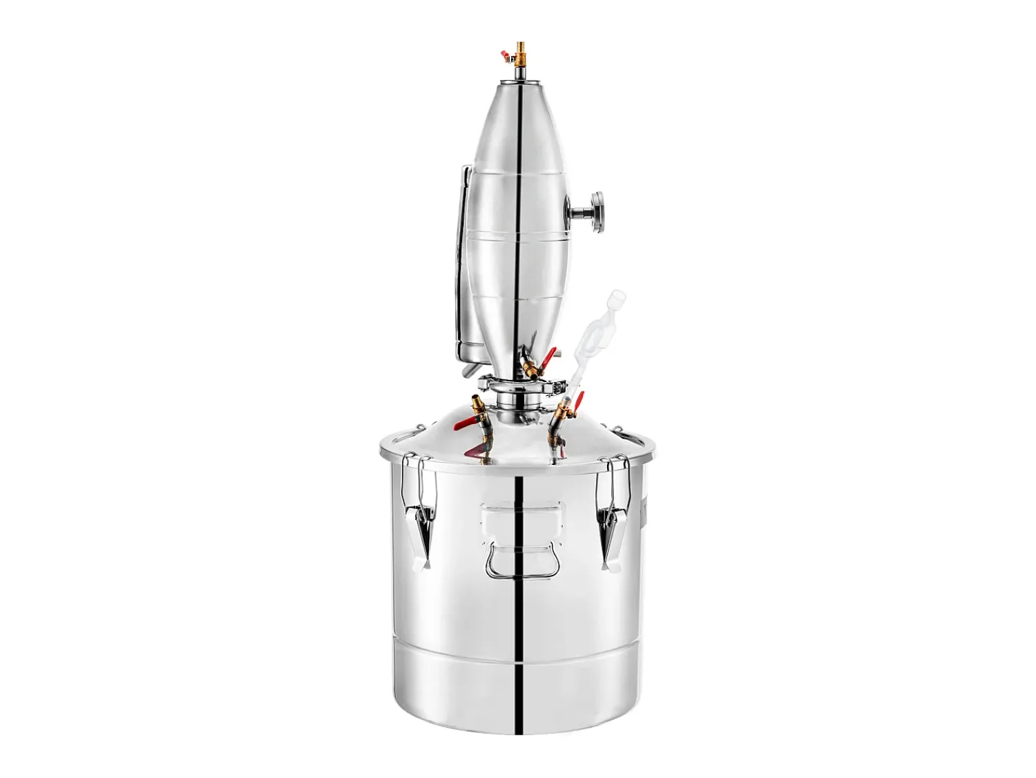 Destilador de Álcool SucceBuy 50L Destilador de Água e Álcool Moonshine Still, Prata^ Acessório Vinho E Bar