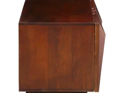 Mesa De Centro*Loft24 Diamond | Mesa de centro com 2 portas em madeira de manga castanha Castanho