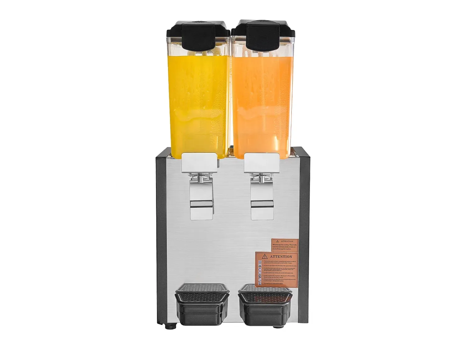 Distribuidor de Bebidas Comerciais SucceBuy 10 L x 2 Reservatórios, Distribuidor de Bebidas Geladas e Sucos Frios^ Acessório Vinho E Bar
