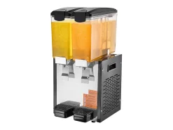 Distribuidor de Bebidas Comerciais SucceBuy 10 L x 2 Reservatórios, Distribuidor de Bebidas Geladas e Sucos Frios^ Acessório Vinho E Bar