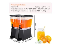 Hot Distribuidor de Bebidas SucceBuy Dispensadores de Bebidas em Plástico para Festas de 11 L com Suporte