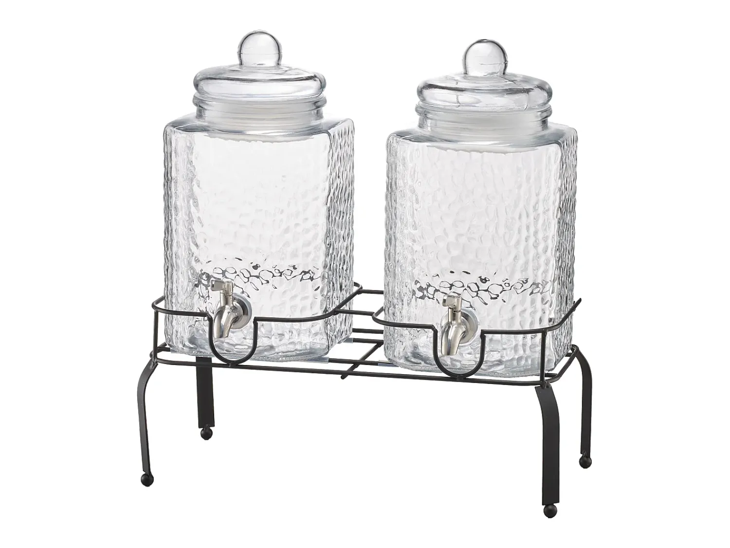 Distribuidor de Bebidas SucceBuy, Grande Capacidade de 5,5 L, 2 Unidades, Fonte de Água em Vidro, Distribuição de Água, Sumo, Limonada, Chá Gelado, para Café^ Acessório Vinho E Bar
