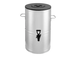 Distribuidor de Bebidas SucceBuy de 15 L, Fonte de Água Quente e Fria Não Elétrica com Torneira e Alça, Recipiente em Aço Inoxidável^ Acessório Vinho E Bar