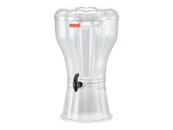 Acessório Vinho E Bar| Distribuidor de Bebidas SucceBuy, Grande Capacidade de 13 L, Fonte de Água em Plástico, Distribuição de Água, Sumos, Limonada, Chá Gelado, para Café Transparente