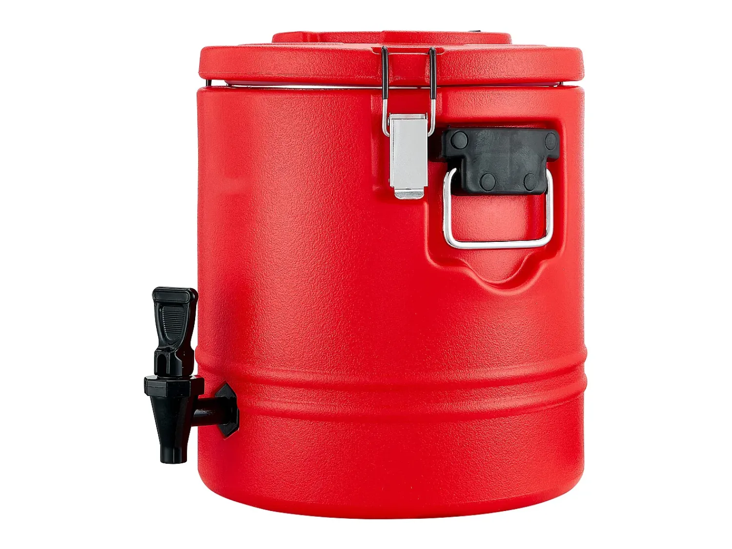 Acessório Vinho E Bar| Distribuidor de Bebidas SucceBuy Isotérmico 11,4 L, Fonte de Água Quente e Fria Não Elétrica com Torneira, Recipiente Isotérmico de Qualidade Alimentar Vermelho