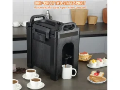 Acessório Vinho E Bar* Distribuidor SucceBuy de Bebidas Isotérmicas de 9.5 L, para Bebidas Quentes e Frias, PEBD de Qualidade Alimentar