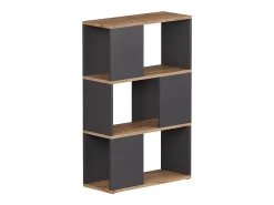 Hot Vicco Divisória de ambiente carvalho antracite/goldkraft 60x24x94 eneos Cinza antracite