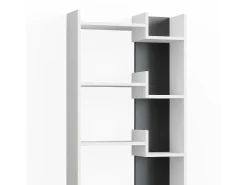 Prateleira|Vicco Divisória de sala antracite 61x22.1x160.2 fico Cinza antracite