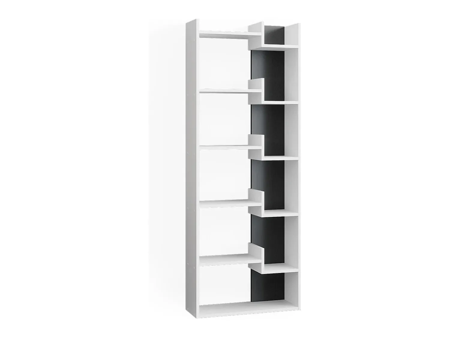 Prateleira|Vicco Divisória de sala antracite 61x22.1x160.2 fico Cinza antracite