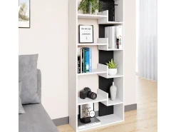 Prateleira|Vicco Divisória de sala antracite 61x22.1x160.2 fico Cinza antracite