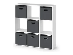 Prateleira*Vicco Divisória de sala 104x29x108 nove Branco