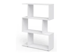 Prateleira*Vicco Divisória de sala 70x23.8x97.4 levio Branco