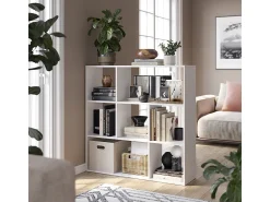 Prateleira*Vicco Divisória de sala 107.2x29x107.8 nove Branco