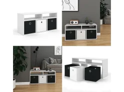 Vicco Divisória de sala 84.4x26x39 hylda^ Prateleira