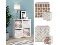 Vicco Divisória de sala 72.6x29x72 tetra^ Prateleira