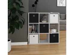 Prateleira|Vicco Divisória de sala 82.8x26x82.8 hylda Branco