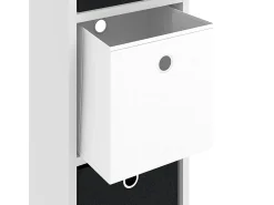 Hot Vicco Divisória de sala 28.4x26x82.8 hylda Branco