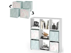 Online Vicco Divisória de sala 104x29x108 nove Branco
