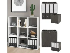 Discount Vicco Divisória de sala 104x29x108 nove Branco