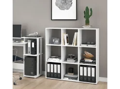 Discount Vicco Divisória de sala 104x29x108 nove Branco