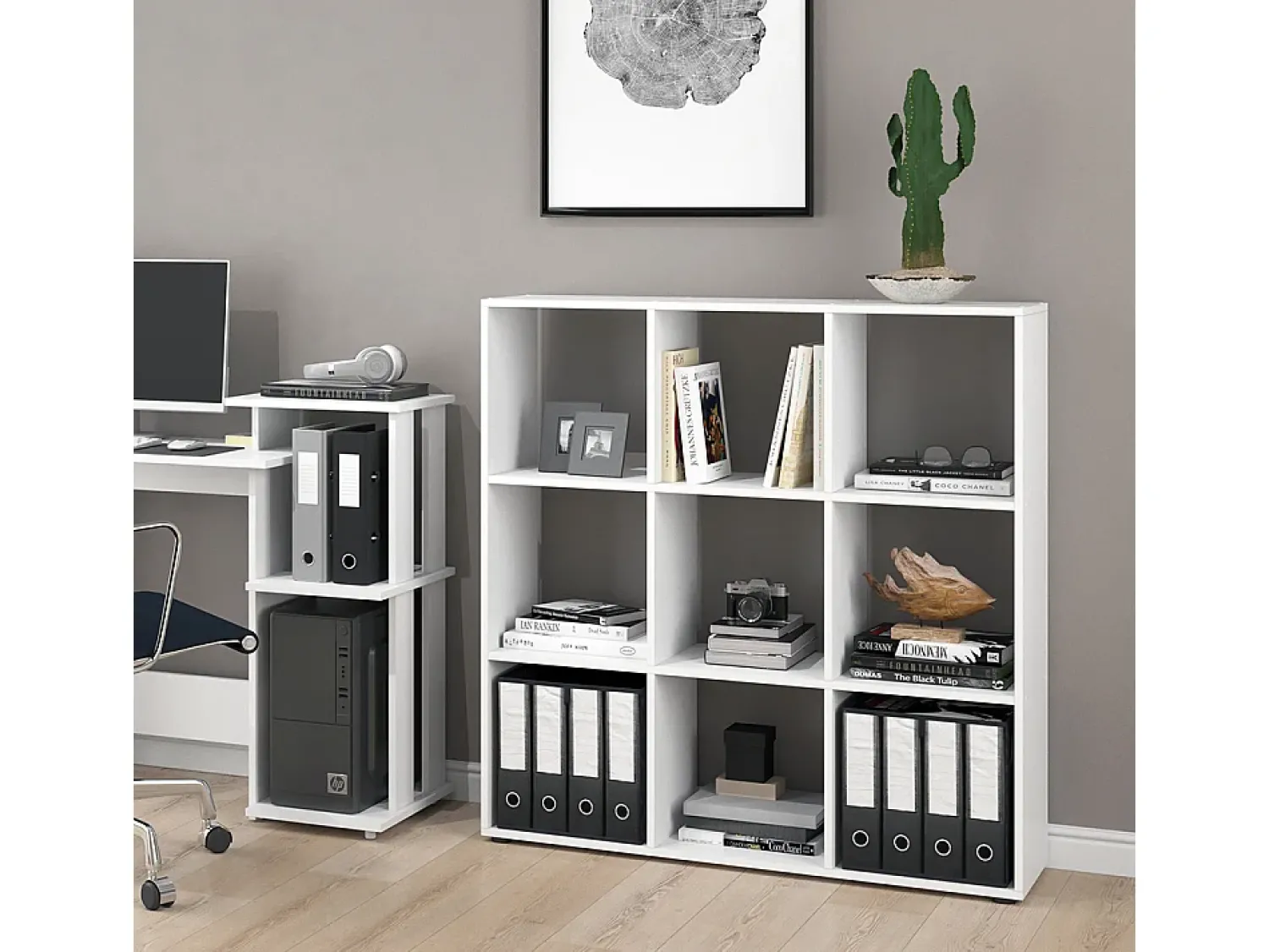 Discount Vicco Divisória de sala 104x29x108 nove Branco
