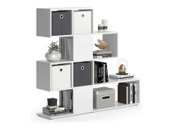 Prateleira|Vicco Divisória de sala 124.4x26x113 hylda Branco