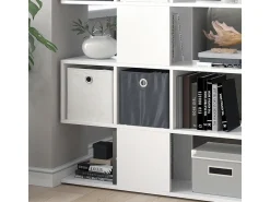Prateleira|Vicco Divisória de sala 124.4x26x113 hylda Branco