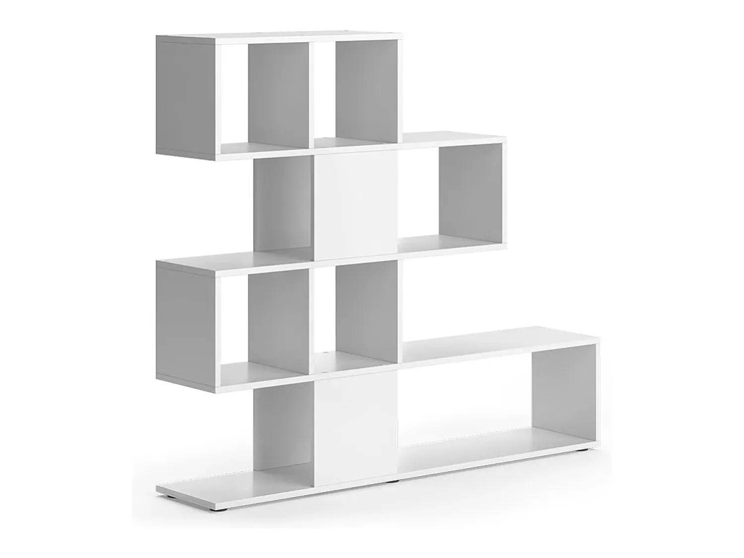 Prateleira|Vicco Divisória de sala 124.4x26x113 hylda Branco
