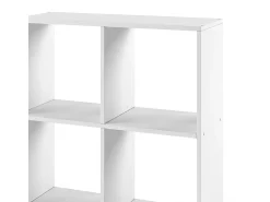 Prateleira*Vicco Divisória de sala 72.6x29x72 tetra Branco
