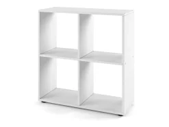 Prateleira*Vicco Divisória de sala 72.6x29x72 tetra Branco