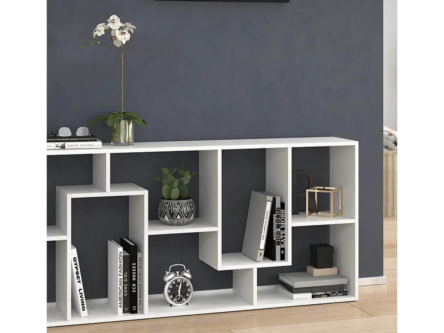 Vicco Divisória de sala 160.6x25x67.2 noa^ Prateleira