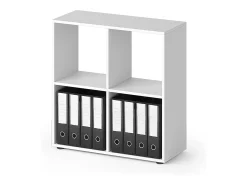 New Vicco Divisória de sala 72.6x29x72 tetra Branco