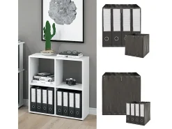 New Vicco Divisória de sala 72.6x29x72 tetra Branco
