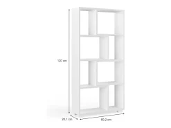 Sale Vicco Divisória de sala 60.2x20.1x120 domus Branco
