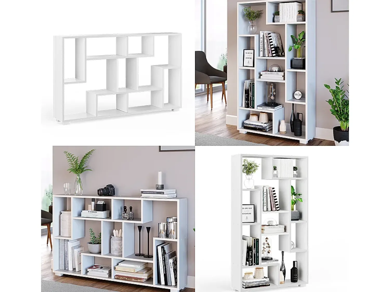 New Vicco Divisória de sala 70.2x20.1x120 domus Branco