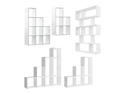 Vicco Divisória de sala 106x25x161.5 aramis^ Prateleira
